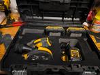 Dewalt DCW210 Schuurmachine + powerstack Accus & Lader, Ophalen, Gebruikt, Minder dan 600 watt, Excentrische schuurmachine