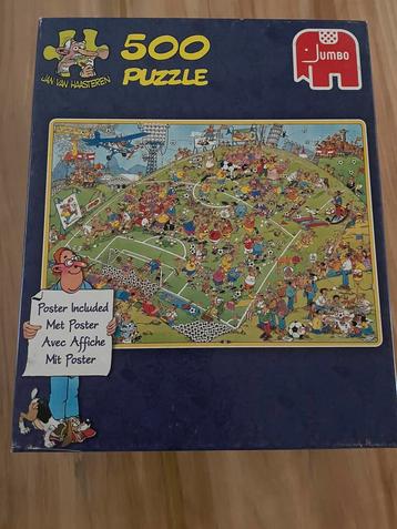 Jan van Haasteren puzzel Voetbalveld 500 stukjes beschikbaar voor biedingen
