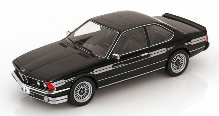 BMW 6-Serie Alpina B7 Turbo (E24), Zwart, 1/18, MCG, Hobby en Vrije tijd, Modelauto's | 1:18, Nieuw, Overige merken, Ophalen of Verzenden