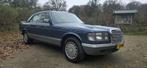Mercedes-Benz 500 SE oldtimer, Auto's, Mercedes-Benz, Automaat, 1651 kg, Metallic lak, Blauw