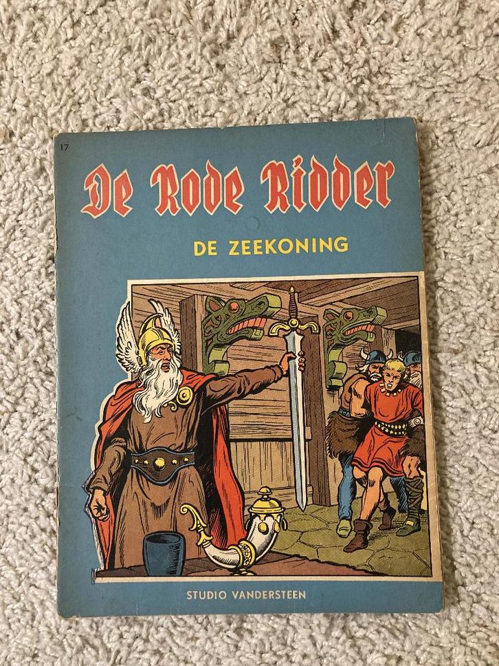 De Rode Ridder - Nr. 17 - De Zeekoning - Eerste druk, 1963, Boeken, Stripboeken, Zo goed als nieuw, Eén stripboek, Ophalen of Verzenden