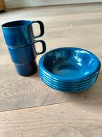 2 bekers en 5 bakjes, Caravans en Kamperen, Kampeeraccessoires, Ophalen of Verzenden, Gebruikt