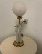 Antieke porseleinen lamp, Antiek en Kunst, Antiek | Lampen, Ophalen of Verzenden