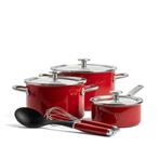 KitchenAid Steel Core Enamel 8-Piece Pan Set CC004920-001, Info@kitchenaid.com, NL, KitchenAid NL, Nieuw