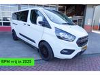 Ford Transit Custom 320L 2.0 TDCI 130PK L2H1 DubbelCabine Gl, Voorwielaandrijving, 4 cilinders, Met garantie (alle), 2800 kg