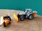 Lamborghini R6.110 met setje werktuigen, Hobby en Vrije tijd, Modelauto's | 1:32, Ophalen, Zo goed als nieuw, Tractor of Landbouw