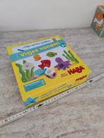 Haba Visjes vangen spel met houten vissen, Ophalen of Verzenden, Zo goed als nieuw, Jongen of Meisje