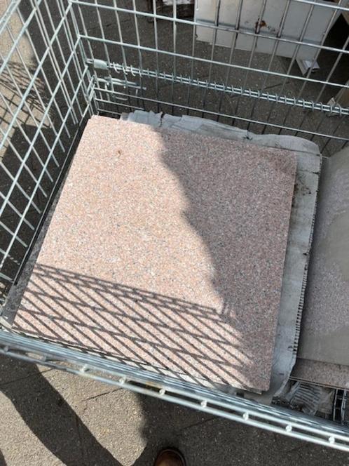 Granieten tegels Graniet 8.28 m2, Tuin en Terras, Tegels en Klinkers, Zo goed als nieuw, Overige typen, Natuursteen, 10 m² of meer