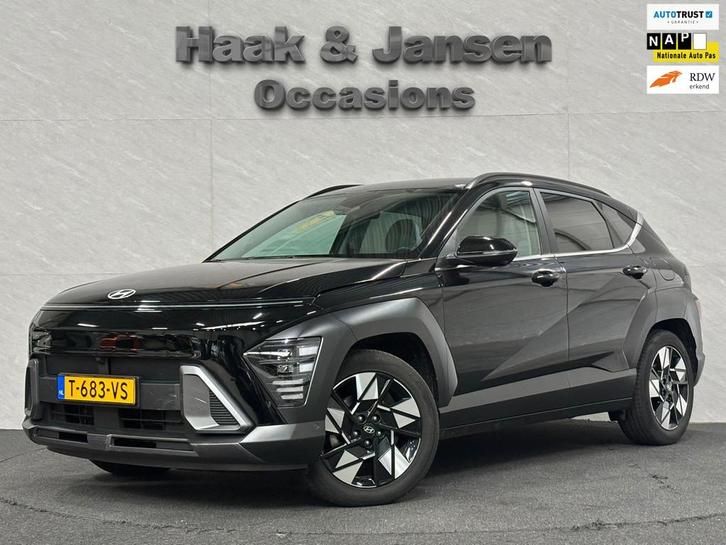Hyundai Kona 1.6 GDI HEV Premium Stoel verwarming/koeling st, Auto's, Hyundai, Bedrijf, Te koop, Kona, 360° camera, ABS, Achteruitrijcamera