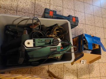 Electrisch gereedschap in prima staat beschikbaar voor biedingen
