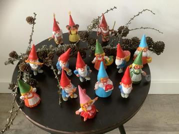 David de Kabouter Poppetjes - Set 1 beschikbaar voor biedingen