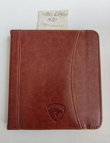 Kobo Libra H20 cognac bruin hoesje  beschikbaar voor biedingen