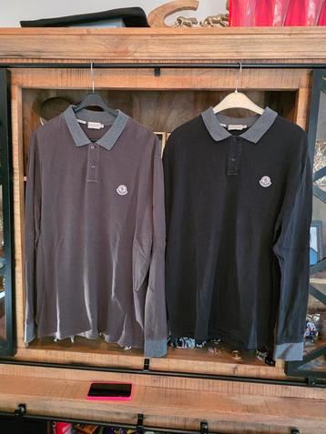 Moncler Polo's lange mouw XXL merkkleding moncler beschikbaar voor biedingen