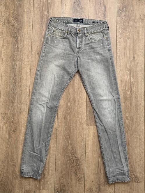 Scotch&Soda skinny jeans grijs W29 L32= S/46, Kleding | Heren, Spijkerbroeken en Jeans, Zo goed als nieuw, W32 (confectie 46) of kleiner