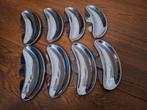 Bottenbakjes, gratenbakjes 8 stuks Effepi 3 Italy. Vintage., Huis en Inrichting, Ophalen of Verzenden, Zo goed als nieuw, Rvs of Chroom