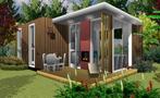 Nieuw te plaatsen recreatiewoning/chalet onder architectuur, Huizen en Kamers, Recreatiewoningen te koop, Chalet, Verkoop zonder makelaar