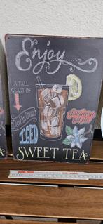 Metalen Wandbord - Nieuw, Huis en Inrichting, Woonaccessoires | Tekstborden en Spreuken, Ophalen of Verzenden, Nieuw