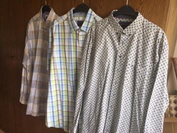 Drie herenoverhemden 2 Giordano 1 J.T.Ascot beschikbaar voor biedingen