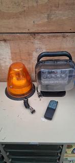 Zwaailicht en LED werklamp met afstandsbediening, Auto-onderdelen, Verlichting, Ophalen of Verzenden