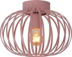 Plafondlamp (2) plafonnière kind, merk Lucide, roze, zgan, Ophalen, Zo goed als nieuw, Metaal