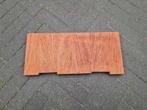 Massief bubinga fijnhout, Minder dan 25 mm, Ophalen of Verzenden, Zo goed als nieuw, Plank