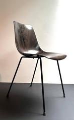 Pierre Paulin eetkamerstoel, Huis en Inrichting, Stoelen, Ophalen, Twee, Bruin, Zo goed als nieuw