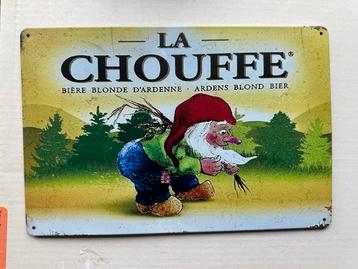 La Chouffe Bier Reclamebord 30  bij 20 beschikbaar voor biedingen