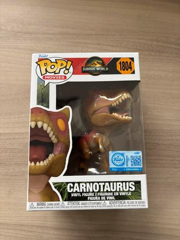 Carnotaurus #1804 Funko Exclusive - Jurassic World Rebirth beschikbaar voor biedingen