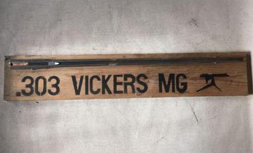 wo1 - 303 Vickers MG doorsnede - educatief, decoratief LEEG