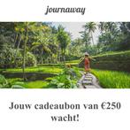 Cadeaukaart Journaway €250, Kortingskaart