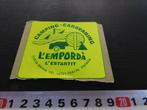 sticker camping caravaning l'empordà costa brava spanje, Ophalen, Zo goed als nieuw, Bedrijf of Vereniging