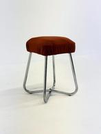 Vintage Bauhaus buisframe kruk, Overige materialen, -, -, Ophalen of Verzenden