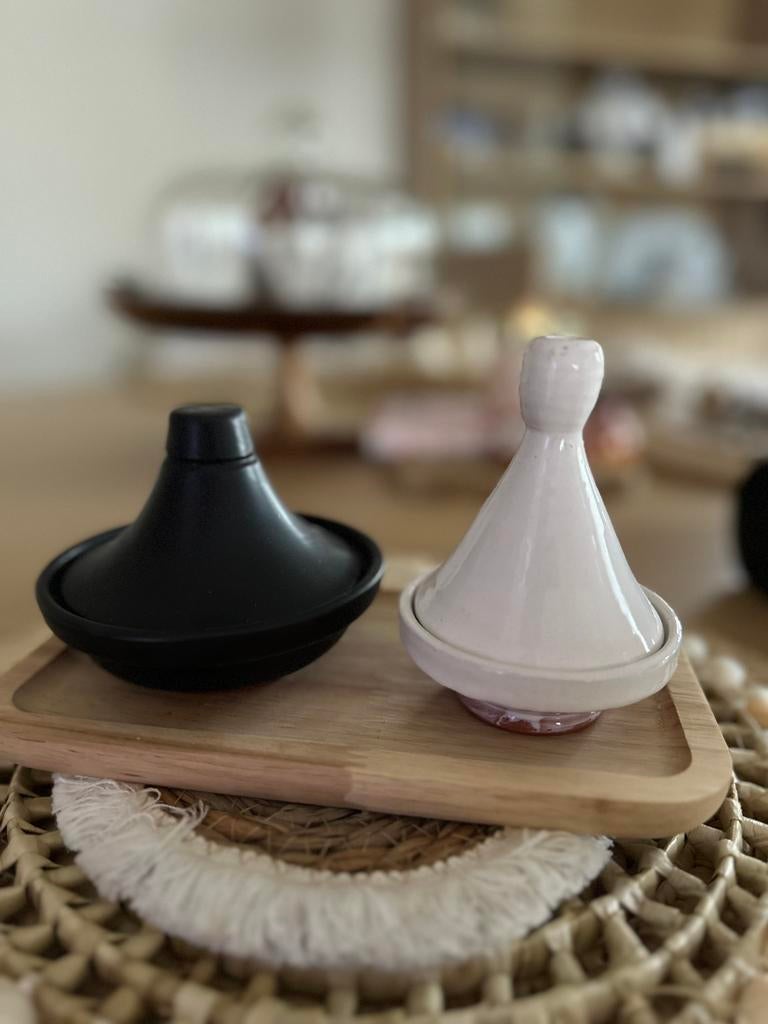 Marokaanse Tajine zwart, Ophalen of Verzenden, Zo goed als nieuw