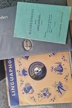 Grammofoonplaten Linguaphone, Ophalen, Gebruikt