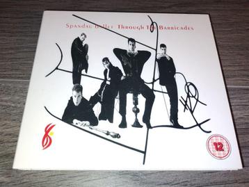Spandau Ballet ‎- Through The Barricades [CD + DVD] beschikbaar voor biedingen