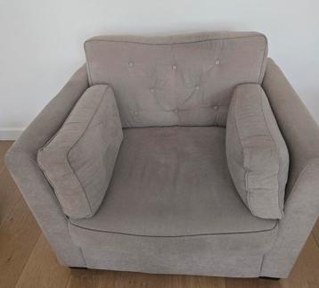 Nette beige fauteuil 