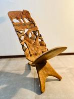 Tribal Afrikaanse stoel, geboortekruk, Antiek en Kunst, Kunst | Beelden en Houtsnijwerken, Ophalen