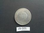 nl - 10 gulden nederland herrijst 1945-1970 (zb-101), Zilver, Ophalen of Verzenden, Koningin Wilhelmina, Losse munt