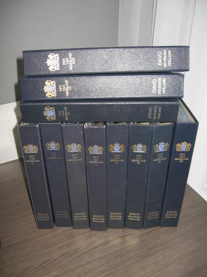 11 DAVO albums voor postzegelmapjes., Postzegels en Munten, Postzegels | Toebehoren, Verzamelalbum, Verzenden