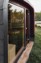 LUX sauna met voorkamer/ barrelsauna / tuinsauna /saunahuis, Nieuw, Vast, Inbouw, Ophalen