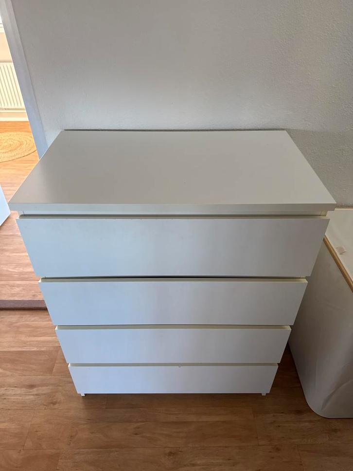 Ikea Malm ladekast, Huis en Inrichting, Kasten | Dressoirs, Gebruikt, 50 tot 100 cm, 25 tot 50 cm, Met lade(s), Overige houtsoorten