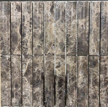 Mosaic Kit Kat Kreta conclave Marron Emperdor  151x30x15mm  beschikbaar voor biedingen