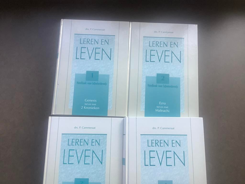 Leer en Leven - Bijbels Onderwijs Compleet, Boeken, Ophalen of Verzenden, Zo goed als nieuw, Christendom | Protestants