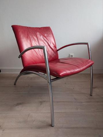Kebe design fauteuil – rood leer met chromen frame

Beschrij beschikbaar voor biedingen