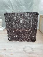 2  Echt Design! Kubus Hanglampen Bijenkorf gekocht !, Ophalen, Gebruikt, Kunststof, Minder dan 50 cm