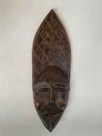 Handgesneden houten ritueel masker, Ophalen of Verzenden