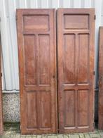 Prachtige antieke dubbele deuren uit 1880, 215 cm of meer, 120 cm of meer, Zo goed als nieuw, Hout