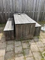 Picknick tafel, Tuin en Terras, Tuinsets en Loungesets, Ophalen, Gebruikt, Hout, Tuinset
