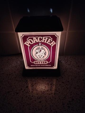 Poacher Bitter verlicht bier tap front beschikbaar voor biedingen