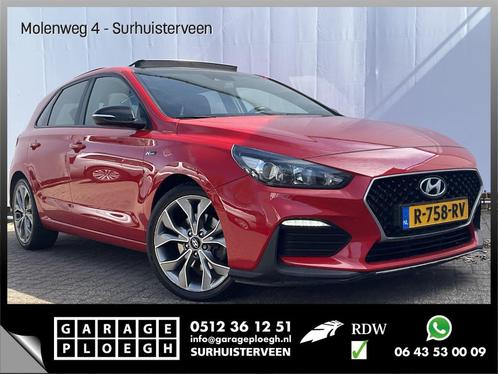 Hyundai i30 1.4 T-GDI N-Line Automaat Pano Nav/Cam Stoel/Stu, Auto's, Hyundai, Bedrijf, Te koop, i30, ABS, Achteruitrijcamera